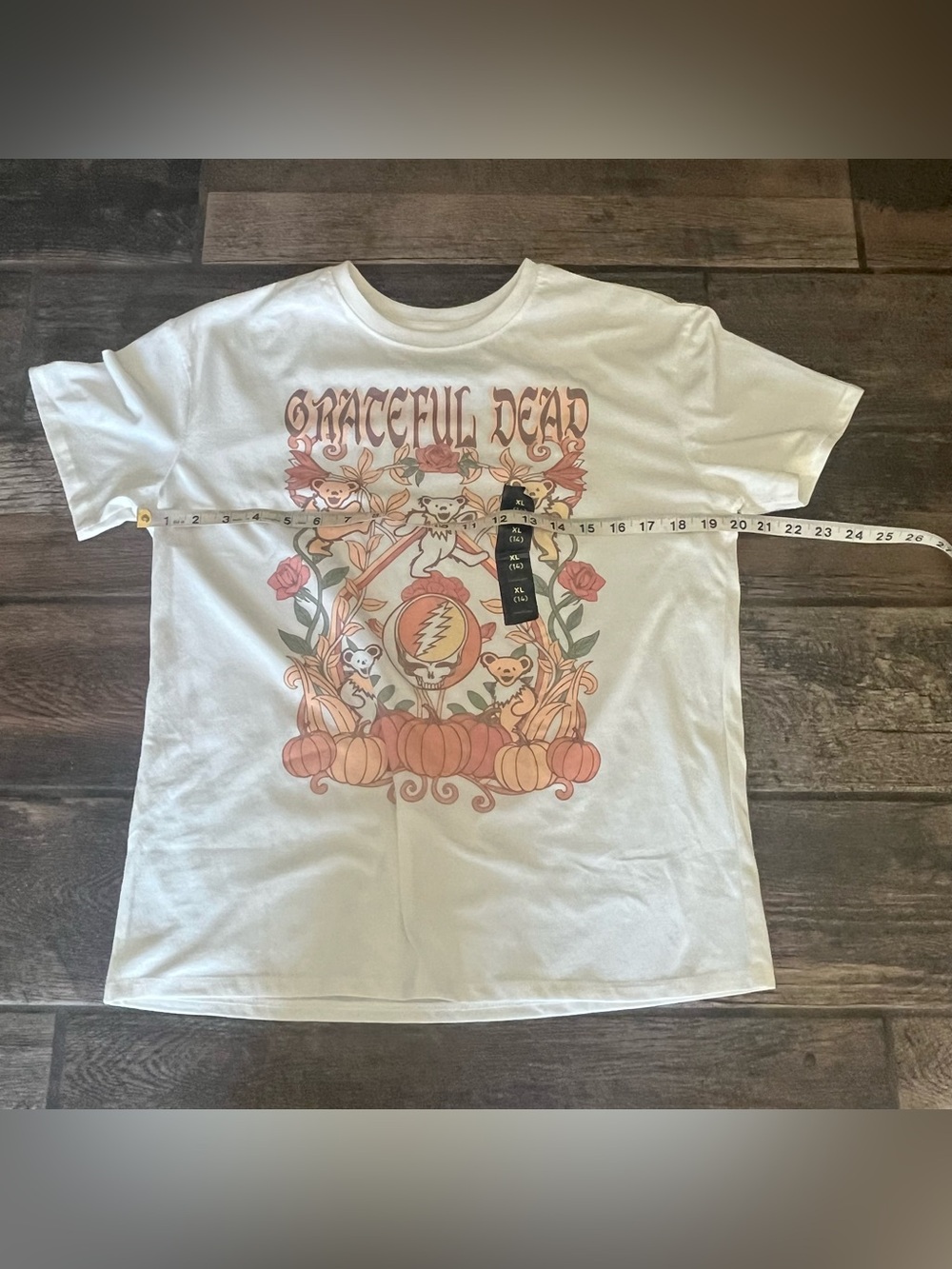 Grateful Dead graphic t-shirt traditional  graphic youth XL 14  fit woman S/M - Picture 4 of 6